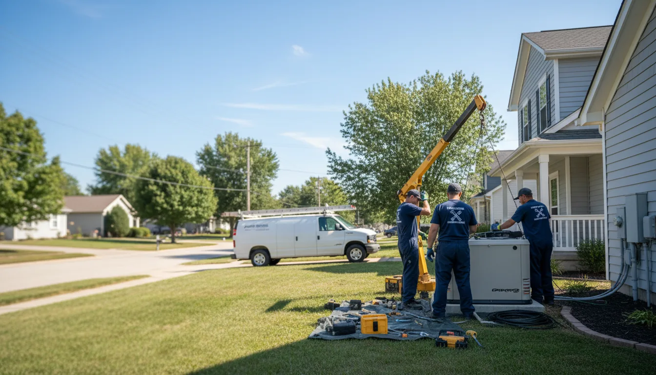 Generator Installation in Redbird, OK near me